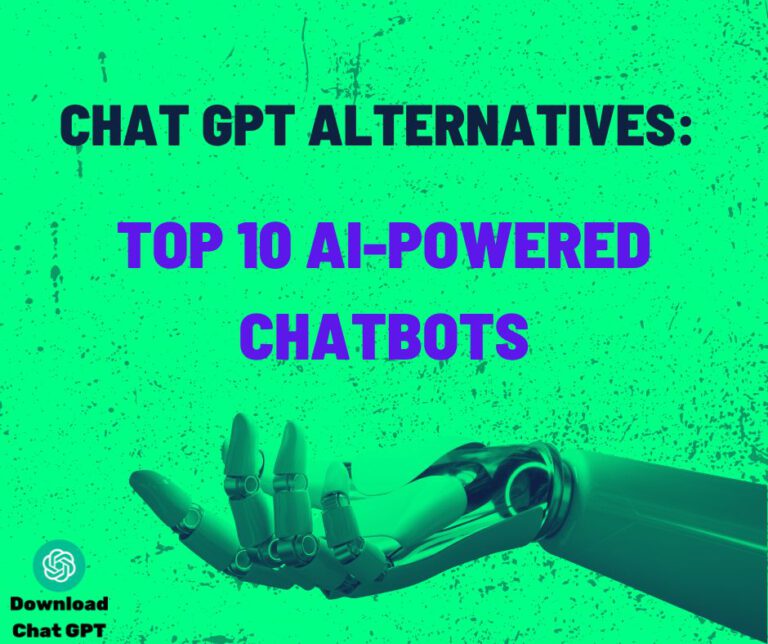 chat gpt alternatives top 10 ai poweres chatbots