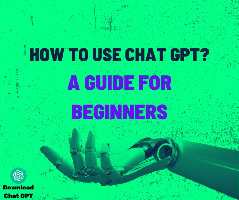 how to use chat gpt - a guide for beginners